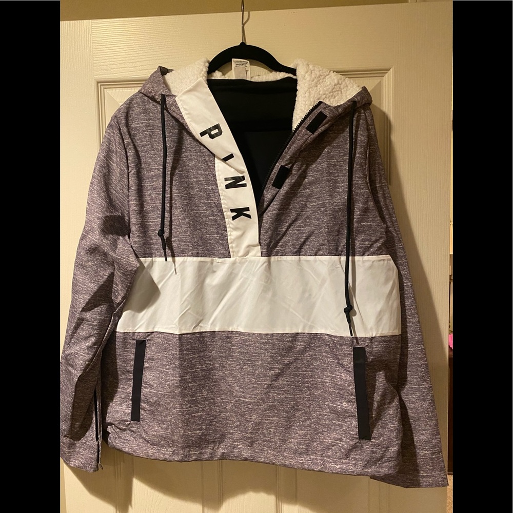 Victoria’s Secret PINK Rainjacket/Sherpa